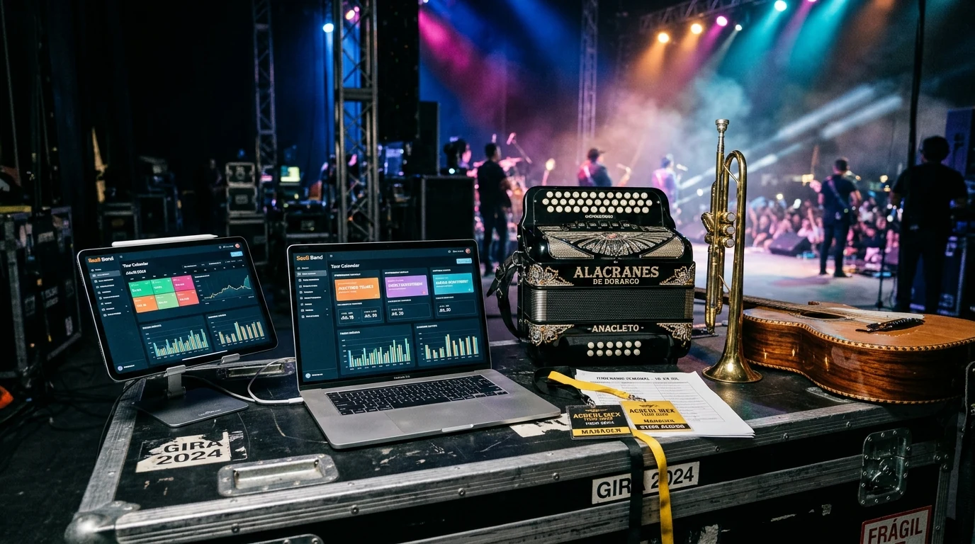 SaaS Music Band - Administración Musical